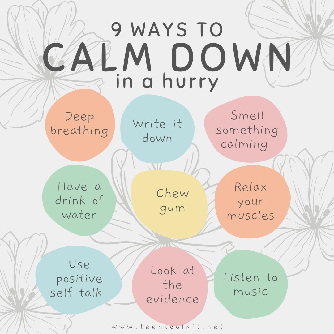 The Easy Way to Calm Down Quickly
